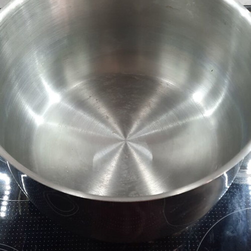 Large Vintage pot like new with 24 karat gold plating
