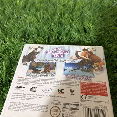Ice Age 4 Continental Drift Arctic Games Nintendo 3DS used