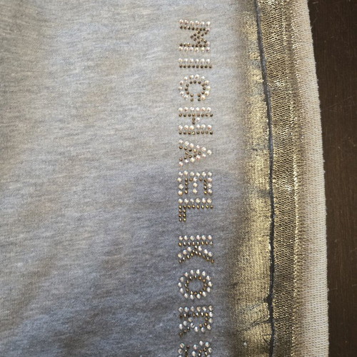 Michael Kors sweatpants like new, cotton, gray and gold