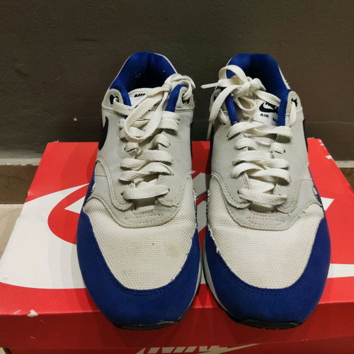 Nike Air Max 1 42,5 σαν καινούργιο, μπεζ και μπλε sneakers