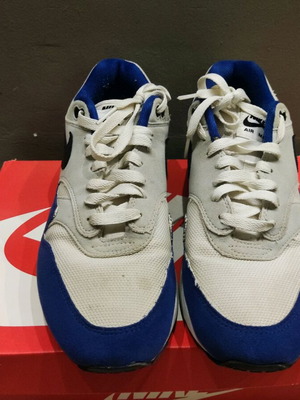 Nike Air Max 1 42,5 σαν καινούργιο, μπεζ και μπλε sneakers