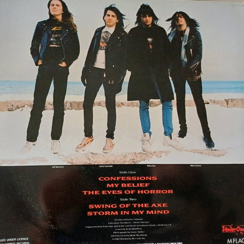 Possessed The Eyes of Horror E.P. vinyl like new with cover wear