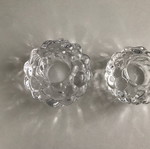 Costa Boda candlesticks like new, pair