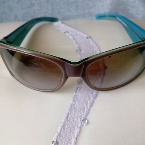 Joop sunglasses used, gray and turquoise