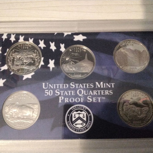 USA Quarter Dollar 2006 Proof Set like new