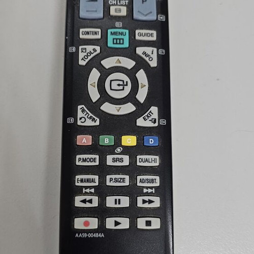 Samsung remote control used, fully functional for Samsung TVs
