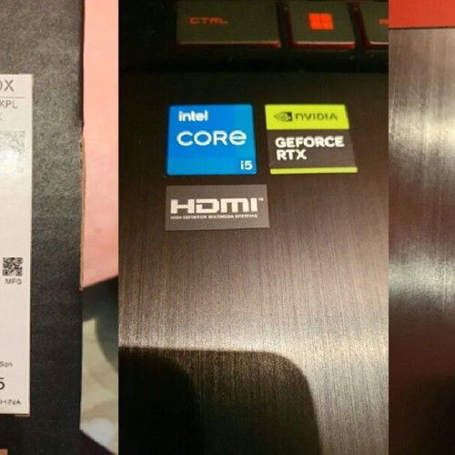 MSI Thin GF63-12UDX-495XPL laptop like new with i5-12450H and RTX3050