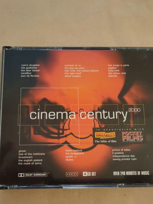 Cinema Century 2000 4 CD set used