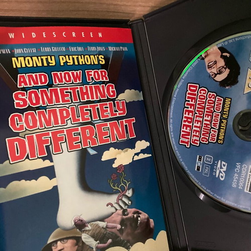Monty Python’s And Now For Something Completely Different DVD like new, English audio without Greek subtitles