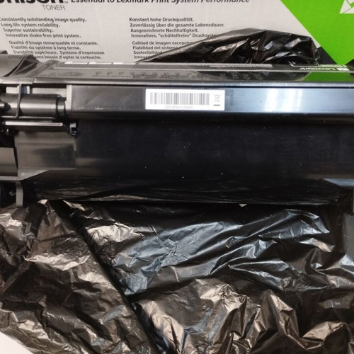 Toner Lexmark 52D2X0E μεταχειρισμένο, Extra High Yield, μαύρο, αχρησιμοποίητο