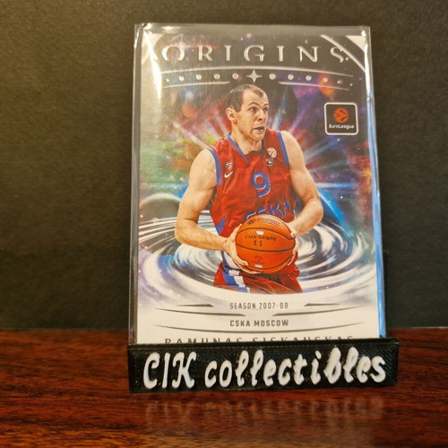 Panini Euroleague Origins CSKA Siskauskas sticker