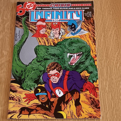 Infinity Inc. #22 used comic DC Comics 1984
