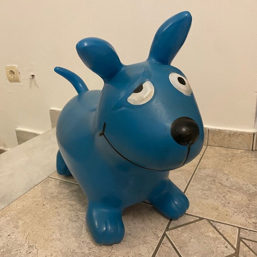 Hop Hop BS-TOYS Blue Dog Used
