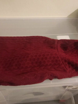 Dog clothing used, suitable for 4-6 kg dogs