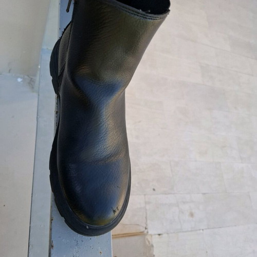 Children's leather anatomical boots size 36, waterproof, orthopedic