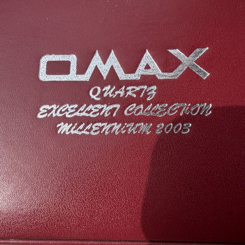 Omax His & Hers Watch Set silver, new