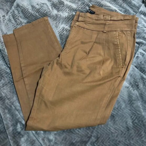 Stradivarius office pants brown like new, fitted size L