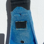 Fins used, size 35-36