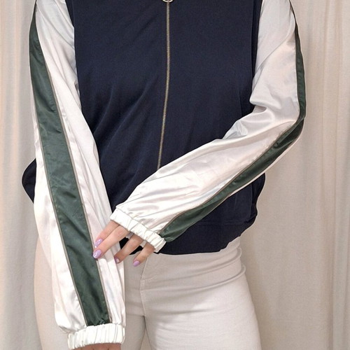 Zara jacket white like new, size L