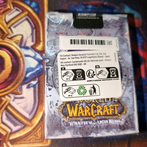 World of Warcraft Bicycle playing cards, sealed
