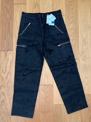Givenchy cargo pants new, black, premium Japanese cotton