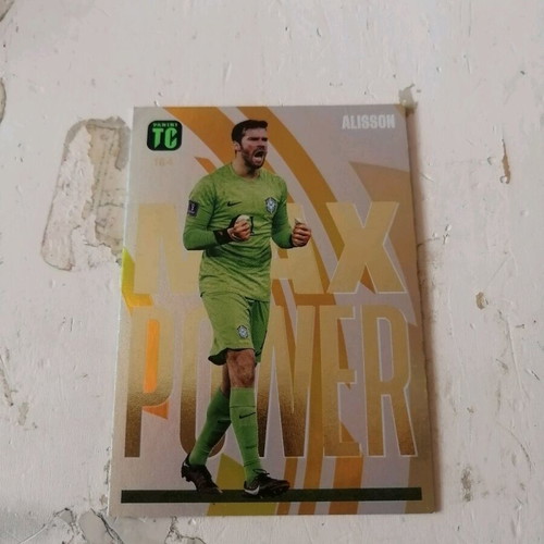 Football cards like new, Courtois and Alison Unbeatable and Max Power