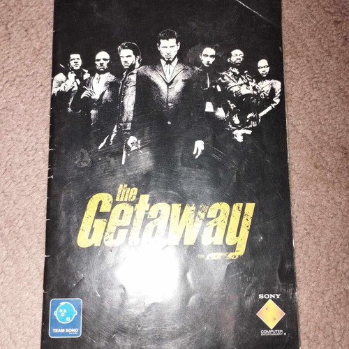 PS2 The Getaway manual used, Greek and English