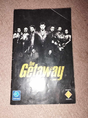 PS2 The Getaway manual used, Greek and English