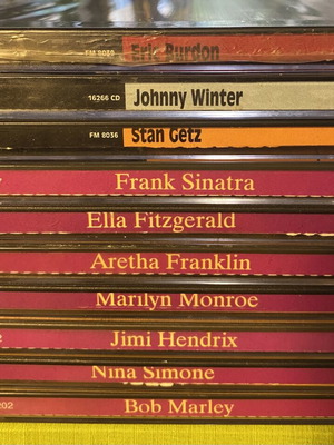 Pack of 10 CDs Legends of Jazz, Blues & Rock FM Records new