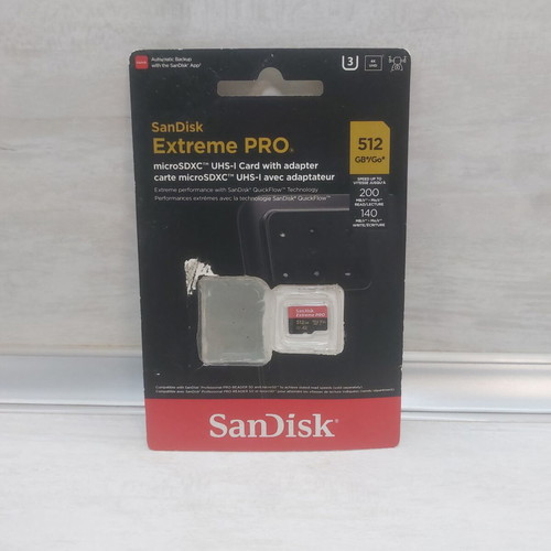 SanDisk Extreme PRO 512GB microSDXC memory card