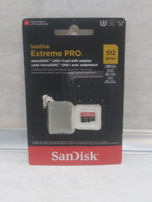 SanDisk Extreme PRO 512GB microSDXC memory card