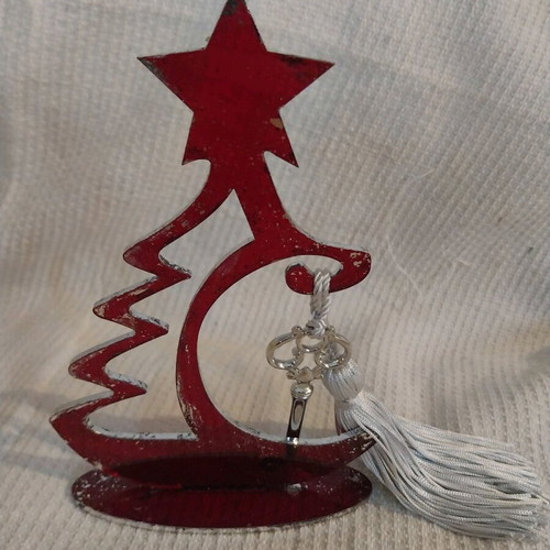 Handmade tree with silver details new