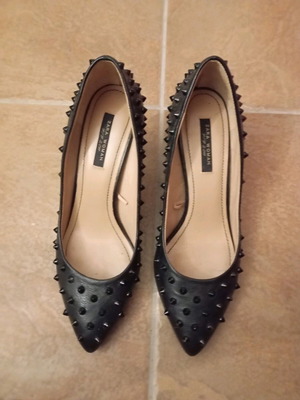 Zara γόβες μαύρες σαν καινούργιες με τρουκς μέγεθος 39