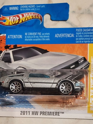 Hot Wheels Back to the Future DeLorean μεταλλικό αυτοκινητάκι, Σφραγισμένο