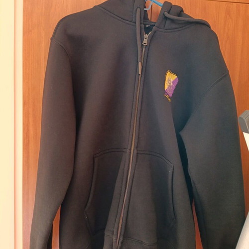 Black jacket like new unisex large thick
