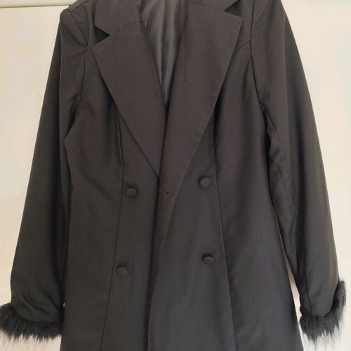 Blazer jacket women's like new, size M, black