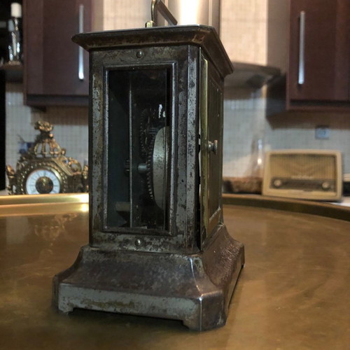 Junghans antique clock tabletop used, not working