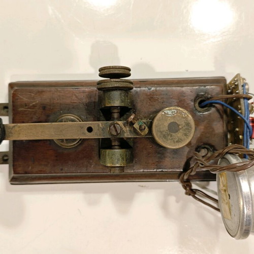 Morse Telegraph used with diskettes and cassettes