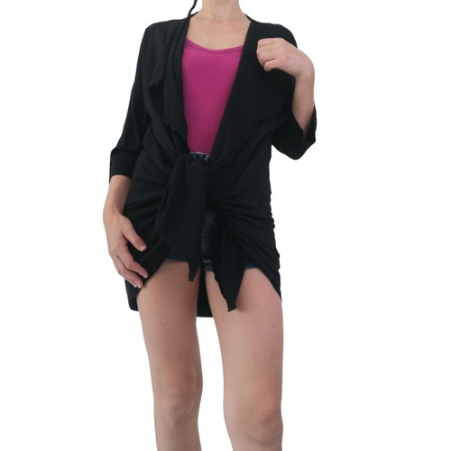 Φλερτ by Φανή Τσακίρη black blouse like new, small-medium