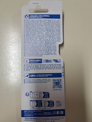 Σετ στυλό Pilot Frixion Friends 0.7mm καινούργιο, πακέτο 2