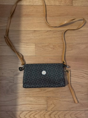 Crossbody bag like new with removable long strap and short handle