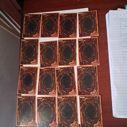 Yugioh cards used