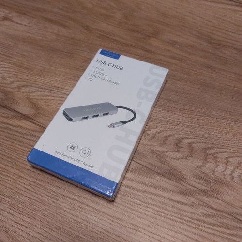 Dodocool Aluminum USB-C Hub 6-in-1 New with 4K HDMI and Card Reader