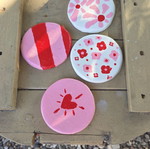 Handmade coasters set