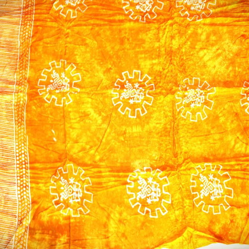 Handmade Batik Pareo Silk and Cotton Blend 1.70x1.15m Scarf SAR113
