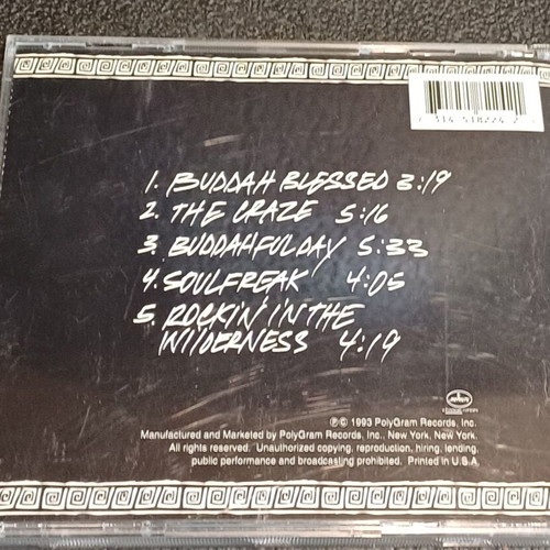 Shootyz Groove Respect CD EP 1993 used, Rap Rock