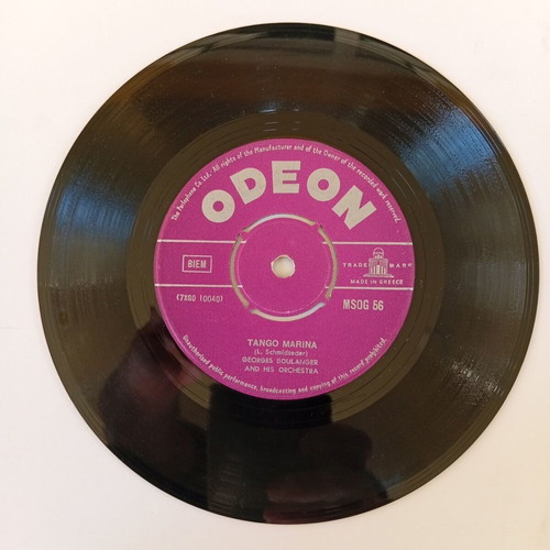 Georges Boulanger And His Orchestra 45 RPM record used, Latin
