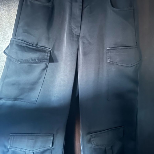 Cargo pants satin like new, Decoro, size M