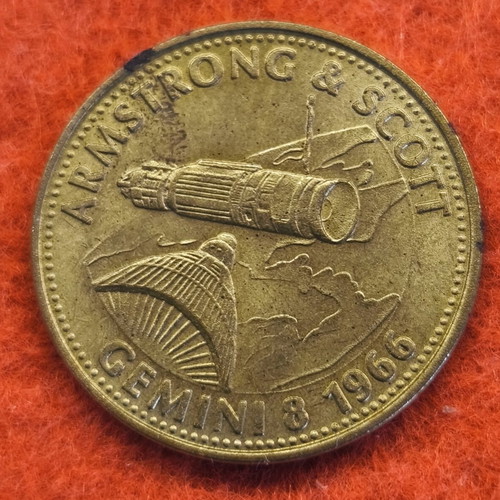 Shell collectible stamp from 1966, used