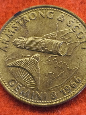 Shell collectible stamp from 1966, used